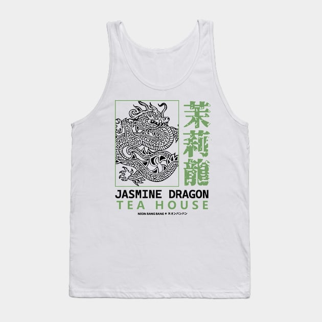 Jasmine Dragon Tea House Tank Top by Neon Bang Bang